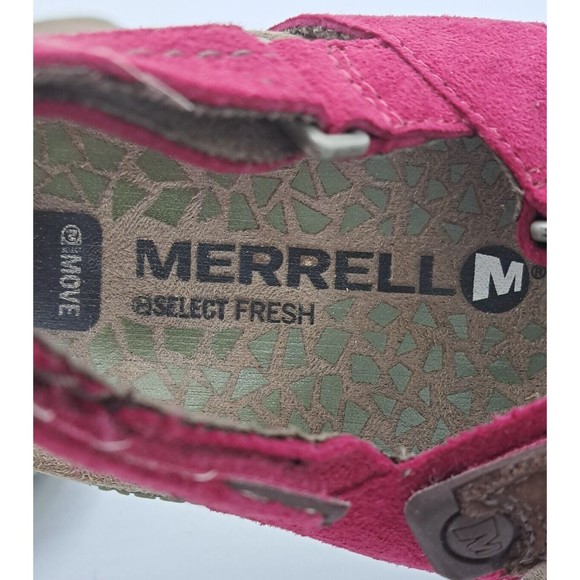 Merrell Continuum Vibram Select Grip Strappy Sandles; Beet Red; Size 7 - Picture 5 of 6